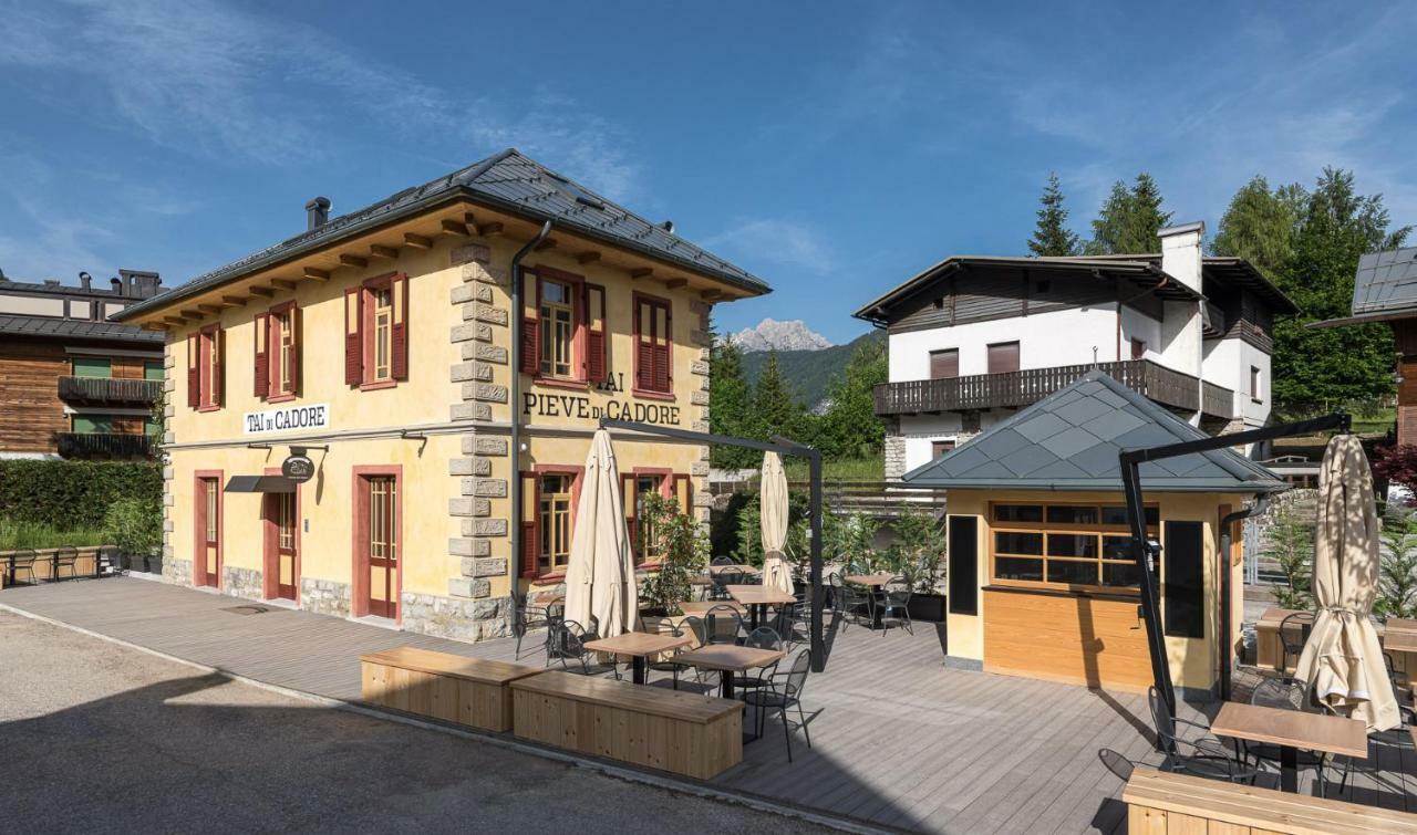 Alla Stazion Locanda Nelle Dolomiti Pieve di Cadore Bagian luar foto