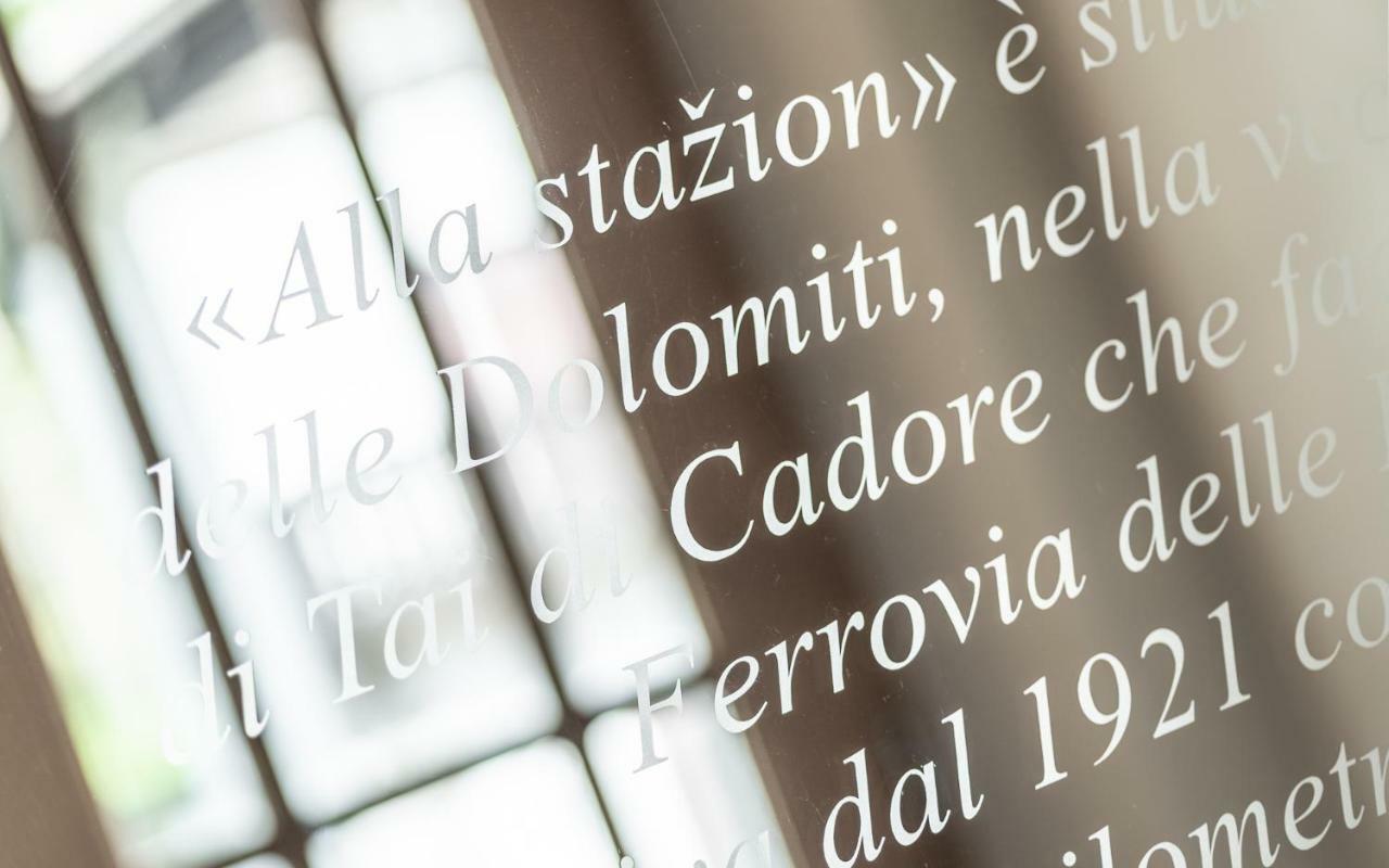 Alla Stazion Locanda Nelle Dolomiti Pieve di Cadore Bagian luar foto