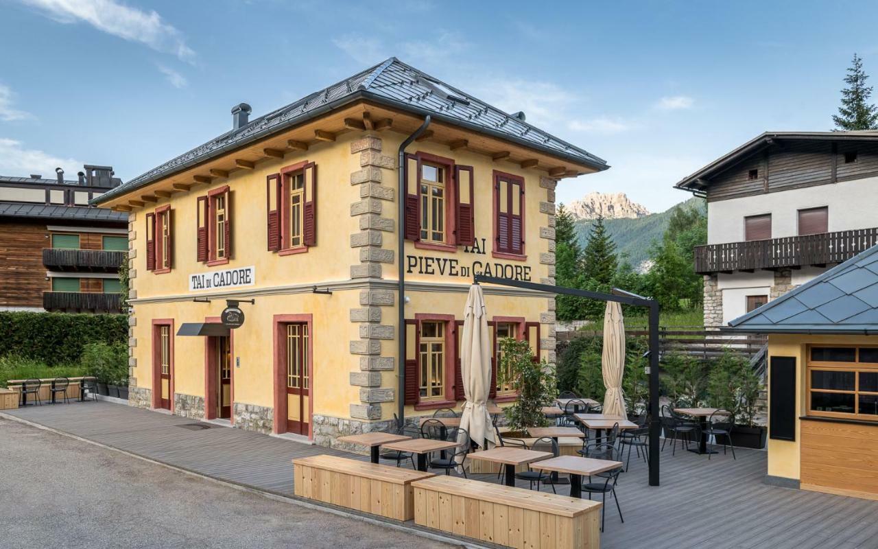 Alla Stazion Locanda Nelle Dolomiti Pieve di Cadore Bagian luar foto