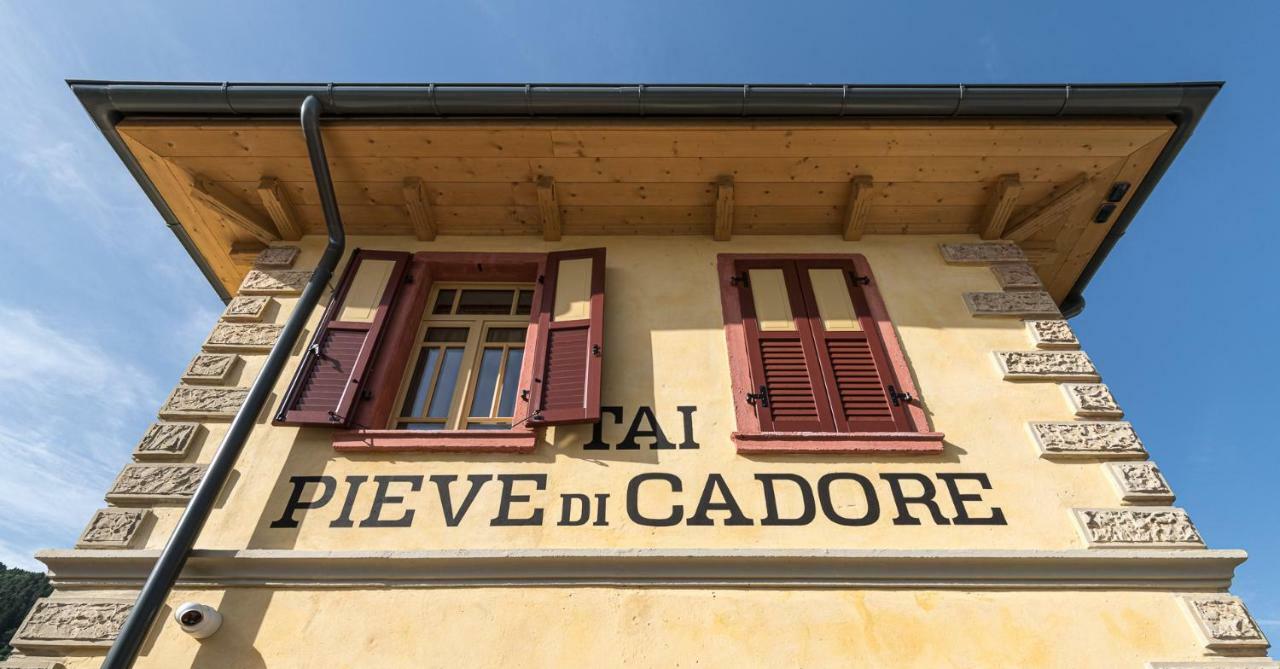 Alla Stazion Locanda Nelle Dolomiti Pieve di Cadore Bagian luar foto